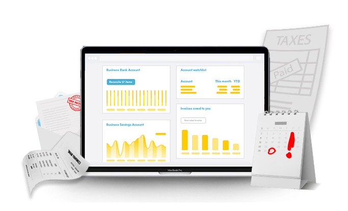 Tax and Accounting services for small and medium businesses from Clevver with accounting software from Xero