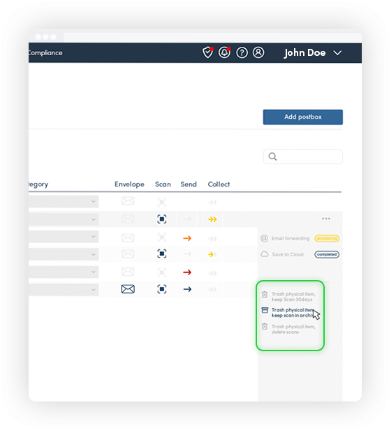 Archiver et supprimer l'image