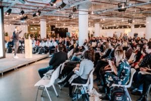 Various presentations and discussions provided the core of the Coworking Europe Conference 2018